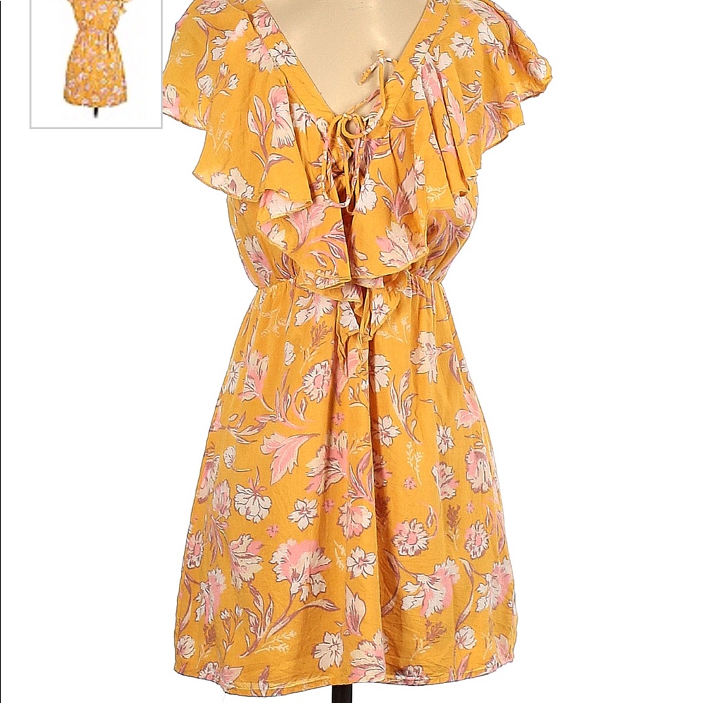 Amuse Society Mini Dress Floral